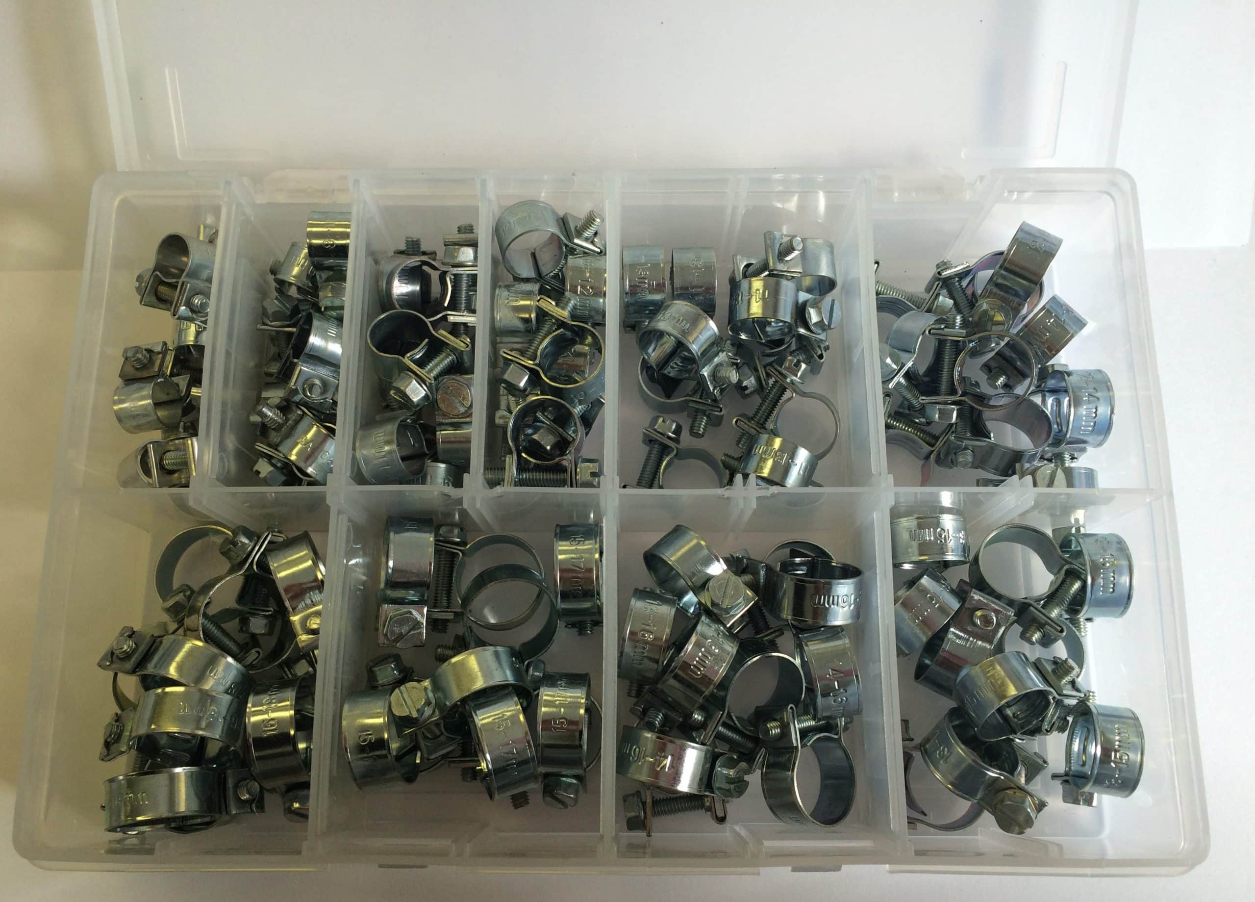 Nut and Bolt Fuel Pipe Kit (Mild steel zinc plated)