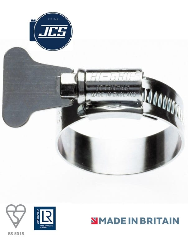 JCS Hi-Grip Wing Screw Zinc