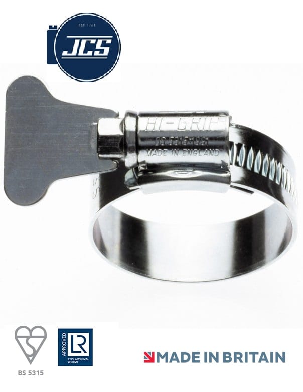 JCS Hi Grip Wing Screw Stainless