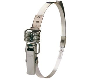 27SPG-HGR Quick Release Band Clamp Spring Loaded (Standard Duty) Zinc Plated
