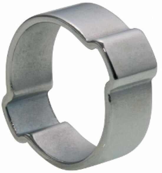 Double Ear O Clips Stainless Steel W4