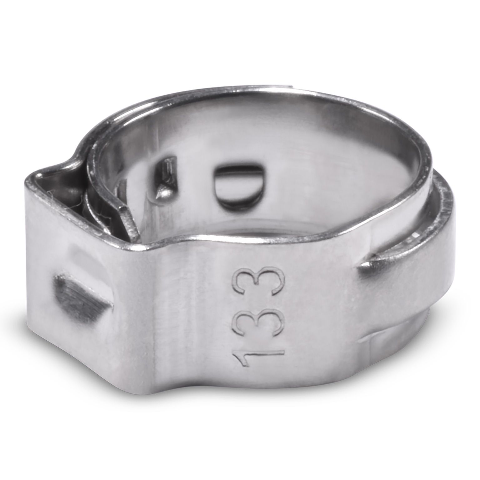 Single ear clamps - W4 Stainless steel